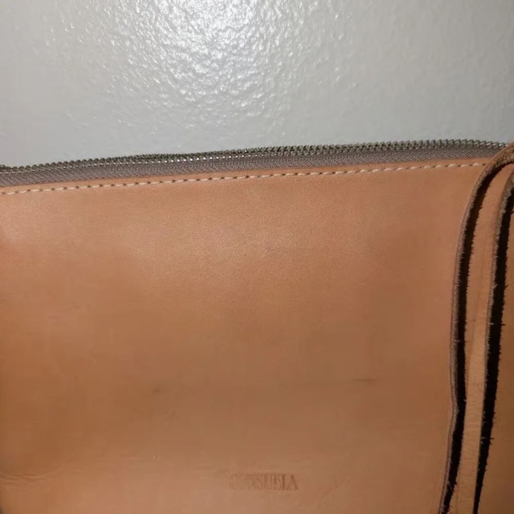 Consuela Beige Crossbody Bag with Colorful Strap - Picture 5 of 8